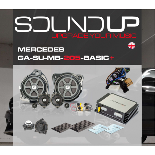 Märkesanpassat : Gladen Soundup MB 205 Basic komplett ljudpaket