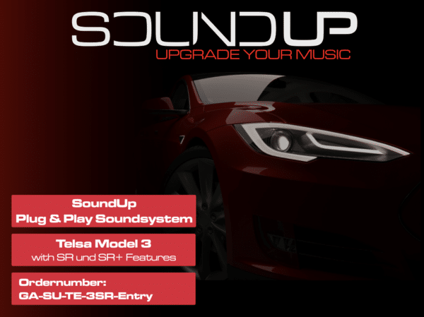 Gladen SoundUp GA-SU-TE-3SR-ENTRY till Tesla